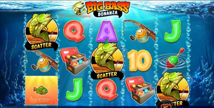 Бонус у слоті Big Bass Bonanza