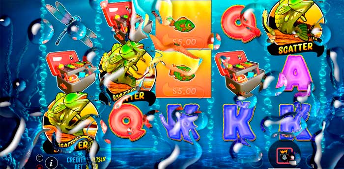 Бонус в слоте Big Bass Bonanza
